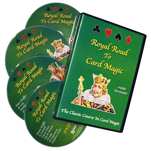 Royal Road To Card Magic DVD Royal Road To Card Magic DVD