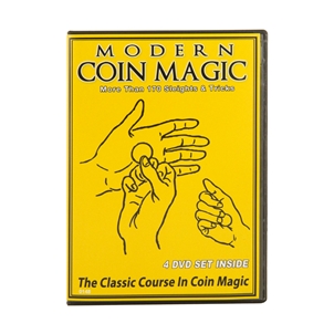 Modern Coin Magic 4 DVD Set