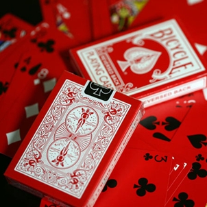 Reversed Back Bicycle Deck - Red (Red Deck 2nd Generation)