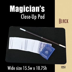 Black Wide Close-up Pads (15.5" x 10.75") Black Wide Close-up Pads (15.5" x 10.75")