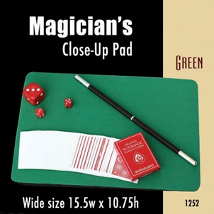 Green Wide Close-up Pads (15.5" x 10.75") Green Wide Close-up Pads (15.5" x 10.75")