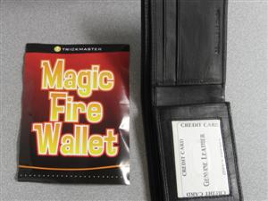 Magic Fire Wallet by Trickmaster
