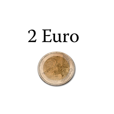 2 Euro Coin normal - Click Image to Close