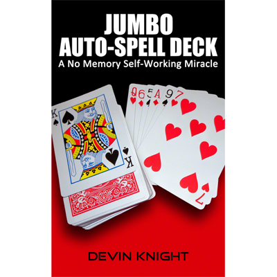 Auto Spell Deck (Jumbo) by Devin Knight - Trick