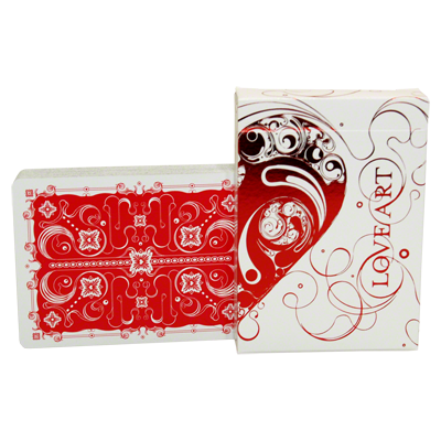 Love Art Deck(Red / Limited Edition)deck By Bocopo.co USPPC - Tr