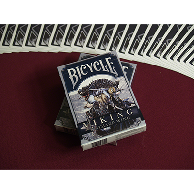 Bicycle Viking Blizzard Wing Deck by Crooked Kings Cards - Trick Bicycle Viking Blizzard Wing Deck by Crooked Kings Cards - Trick