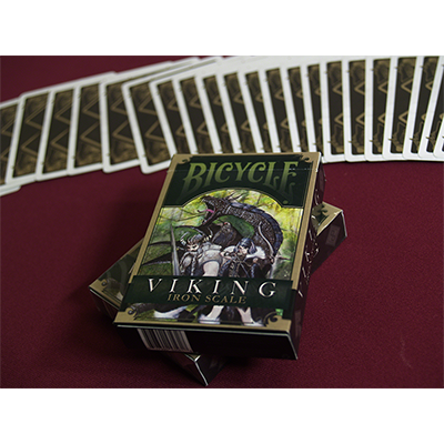 Bicycle Viking Iron Scale Deck by Crooked Kings Cards - Trick