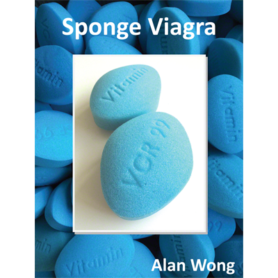 Sponge Viagra (4.5in /2pk) by Alan Wong - Trick