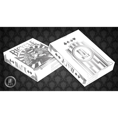 Bicycle Made Silver Deck by Crooked Kings Cards - Trick Bicycle Made Silver Deck by Crooked Kings Cards - Trick
