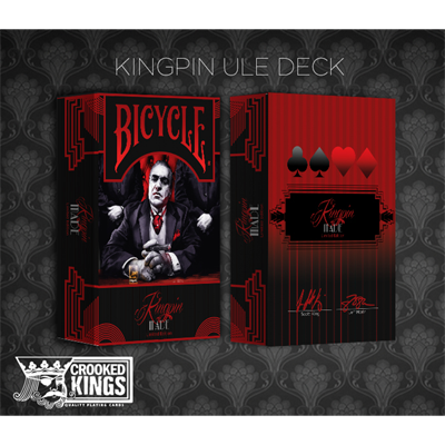 Bicycle Made Kingpin (Ultra Limited Edition) Deck by Crooked Kin Bicycle Made Kingpin (Ultra Limited Edition) Deck by Crooked Kin