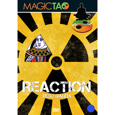 Reaction (Blue) DVD and Gimmick by Rizki Nanda and Magic Tao - D