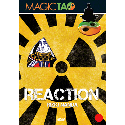 Reaction (Red) DVD and Gimmick by Rizki Nanda and Magic Tao - DV