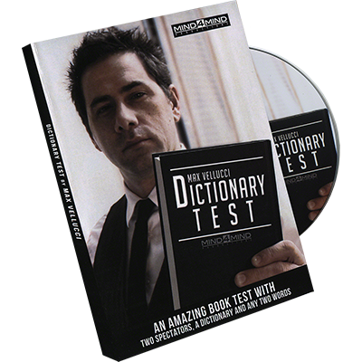 Dictionary Test by Max Vellucci - DVD