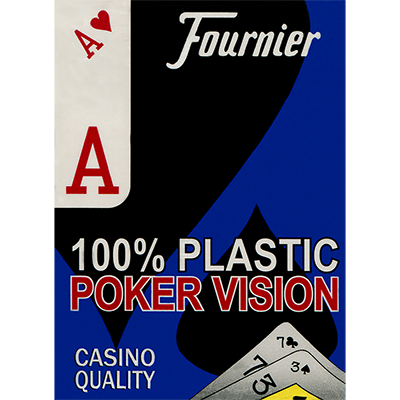 Fournier plastic Playing cards (blue) - Trick