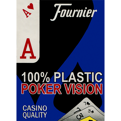 Fournier plastic Playing cards (blue) - Trick Fournier plastic Playing cards (blue) - Trick