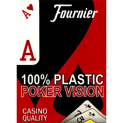 Fournier plastic Playing cards (red) - Trick Fournier plastic Playing cards (red) - Trick