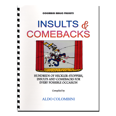 Insults & Comebacks (Spiral Bound) by Aldo Colombini - Book