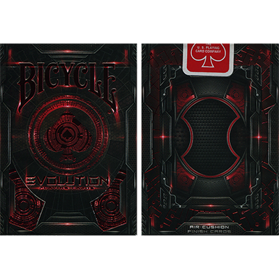 Bicycle Evolution Deck (Red) by USPCC - Trick Bicycle Evolution Deck (Red) by USPCC - Trick