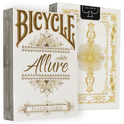 Bicycle Allure White Deck by Gambler's Warehouse