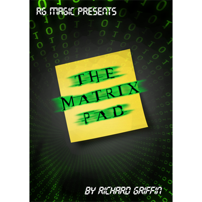 The Matrix Pad (DVD & Gimmicks) by Richard Griffin - Trick