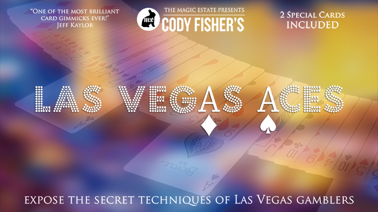 Vegas Aces (Online Instructions & Gimmicks) by Cody Fisher - Tri