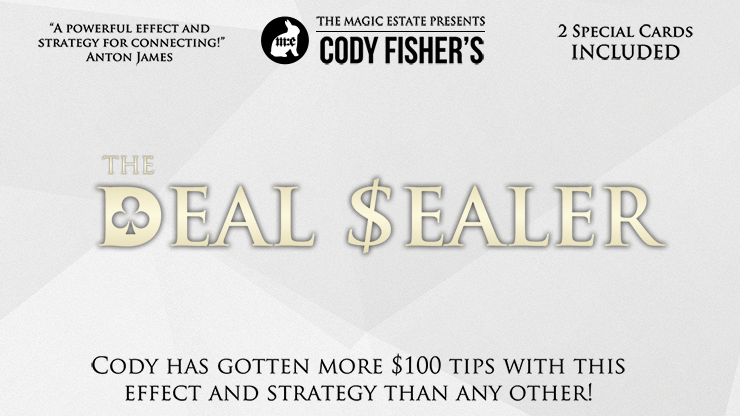 Deal Sealer (DVD & Gimmicks) by Cody Fisher - Trick