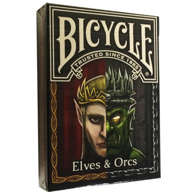 Bicycle Elves and Orcs Deck by Nat Iwata - Trick Bicycle Elves and Orcs Deck by Nat Iwata - Trick