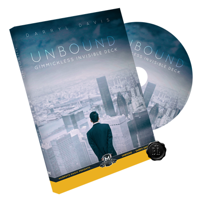 Unbound: Gimmickless Invisible Deck by Darryl Davis - DVD Unbound: Gimmickless Invisible Deck by Darryl Davis - DVD