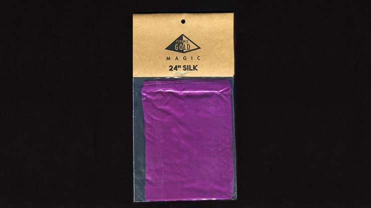 Silk 24 inch (Purple) by Pyramid Gold Magic