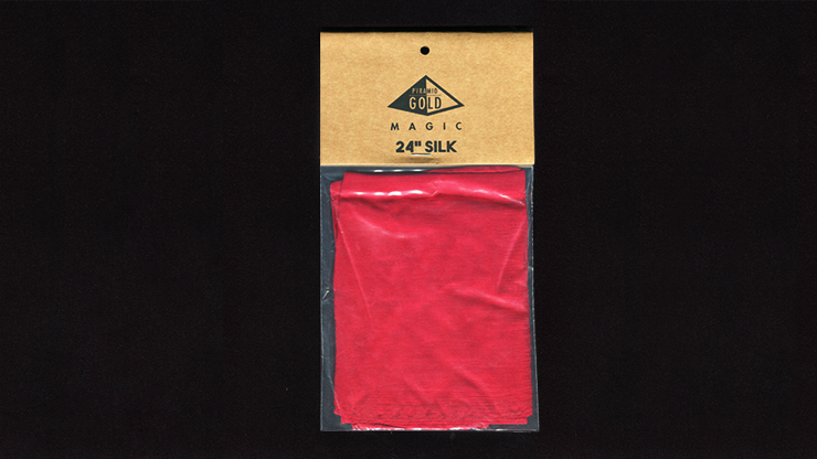 Silk 24 inch (Bright Red) by Pyramid Gold Magic