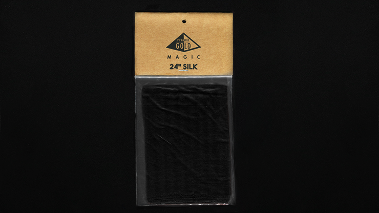 Silk 24 inch (Black) by Pyramid Gold Magic