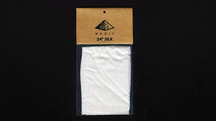 Silk 24 inch (White) by Pyramid Gold Magic