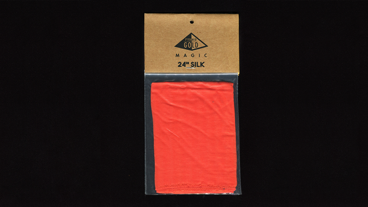 Silk 24 inch (Orange) by Pyramid Gold Magic
