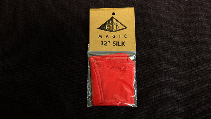 Silk 12" (Bright Red) by Pyramid Gold Magic