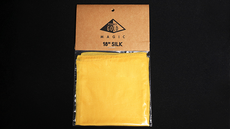 Silk 18 inch (Yellow) by Pyramid Gold Magic