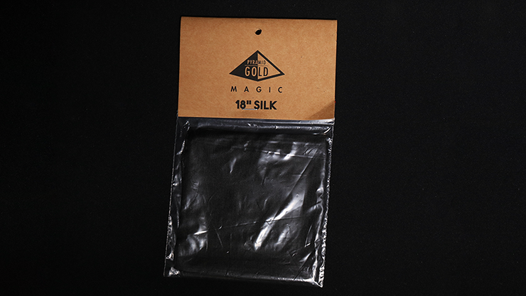 Silk 18 inch (Black) by Pyramid Gold Magic