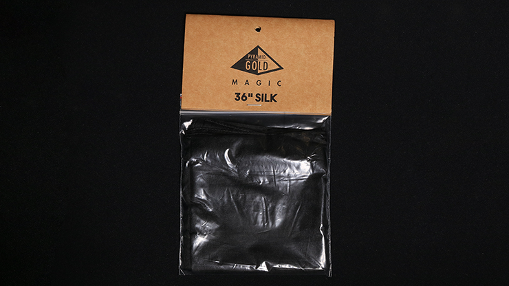 Silk 36 inch (Black) by Pyramid Gold Magic