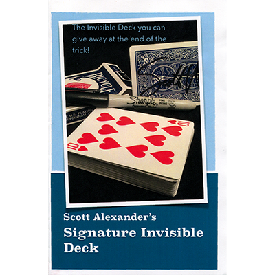 Signature Invisible Deck by Scott Alexander - Trick