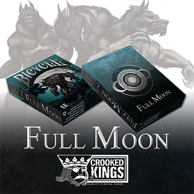 Bicycle Werewolf Full Moon Playing Cards (Limited Edition) - Tri Bicycle Werewolf Full Moon Playing Cards (Limited Edition) - Tri