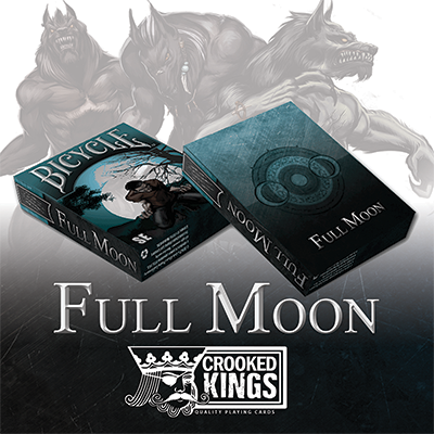 Bicycle Werewolf Full Moon Playing Cards (Special Edition) - Tri