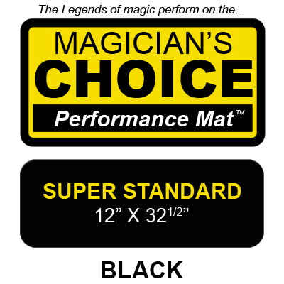 Bartender's Choice Close-Up Mat (BLACK Super Standard - 12x32.5)