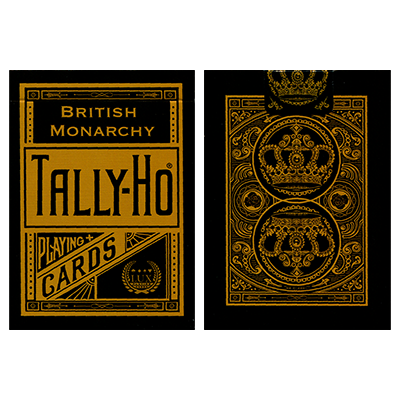 Tally-Ho British Monarchy Playing Cards by LUX Playing Cards - T