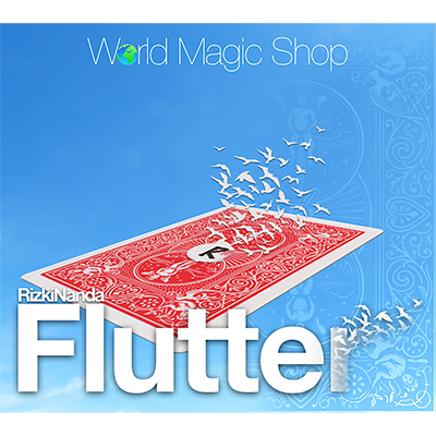 Flutter (DVD and Gimmick) by Rizki Nanda and World Magic Shop -