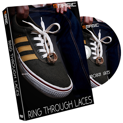 Ring Through Laces (Gimmicks and instruction) by Smagic Producti
