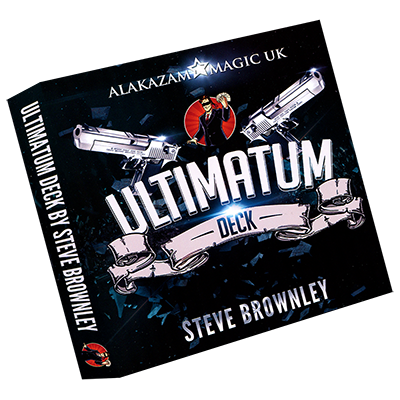Ultimatum Deck (Blue) by Steve Brownley and Alakazam Magic - Tri