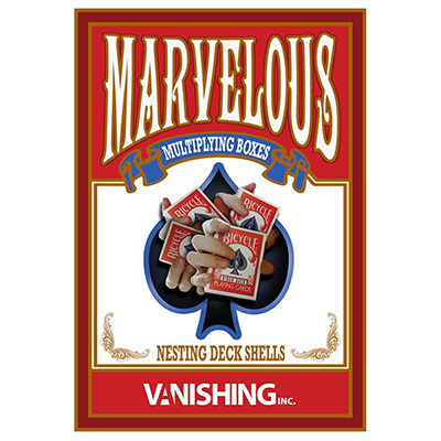 Marvelous Multiplying Card Boxes (Gimmick and DVD) by Matthew Wr
