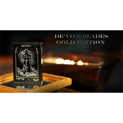 BLADES "Gold Edition" Deck by Handlordz - Trick BLADES "Gold Edition" Deck by Handlordz - Trick