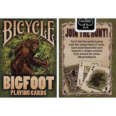 Bicycle Bigfoot Playing Card by US Playing Card Co - Trick Bicycle Bigfoot Playing Card by US Playing Card Co - Trick