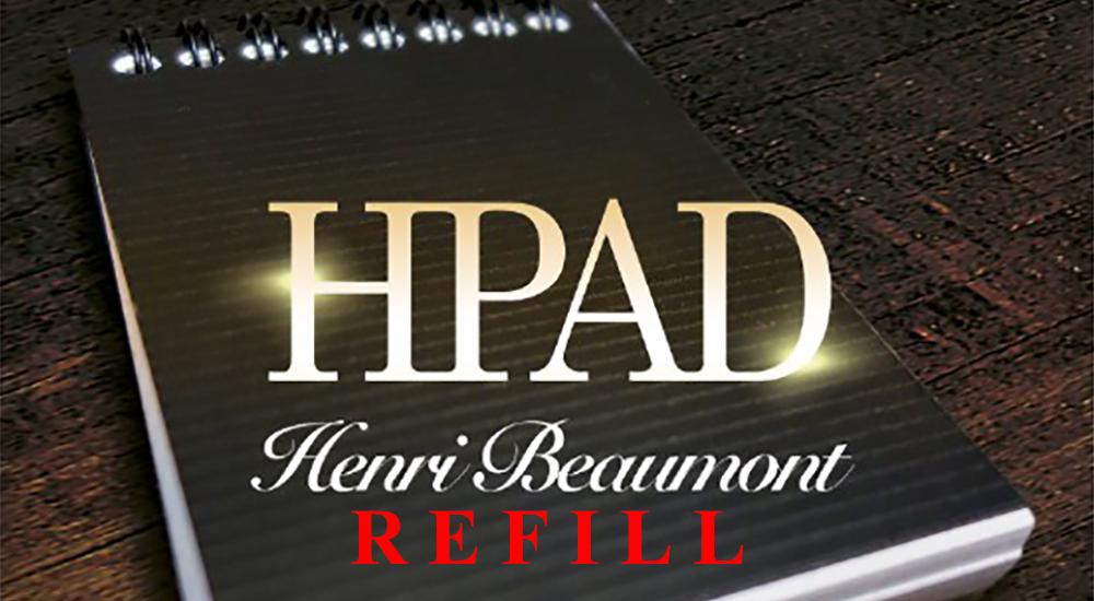 Refill for HPad by Henri Beaumont and Marchand de Trucs - Trick