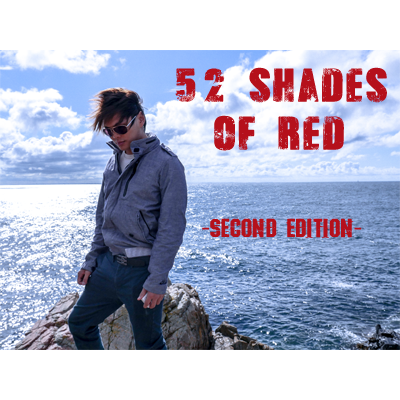 52 Shades of Red (Gimmicks included) Version 2 by Shin Lim - Tri